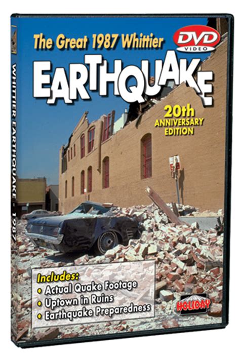 Great Whittier Earthquake of 1987, DVD [DV-131] - $14.95 : Zen Cart ...