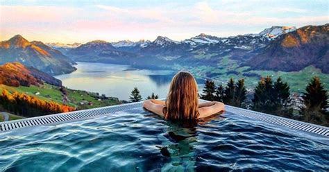 Heated Rooftop Pool in Switzerland | Ultimate Dream Destination