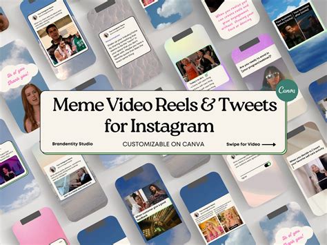 Instagram Reels Templates Reel Memes Tweets and Gifs - Etsy