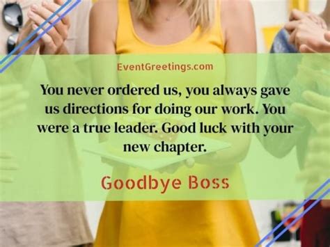 50 Farewell Message To Boss With Best Wishes – Events Greetings