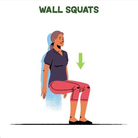 Do the wall squat mini workout. | Mini workout, Mini workouts, Monday workout