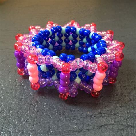 Mini carousel kandi cuff | Kandi cuff, Kandi bracelets, Kandi