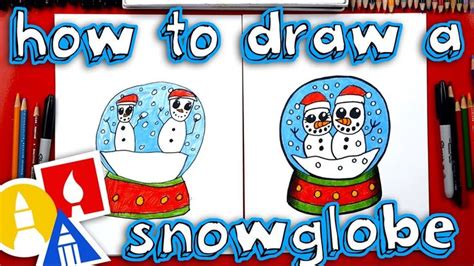 How To Draw A Snowglobe | Art for kids hub, Christmas drawing, Kids art projects