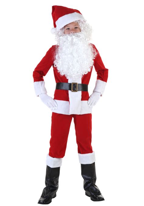 Child Santa Claus Costume | Kid's Christmas Costumes