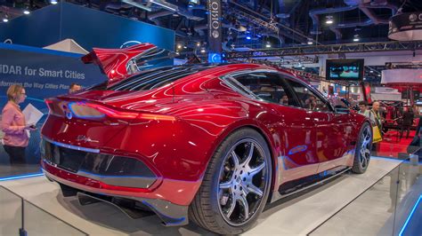 Fisker EMotion debuts at CES, promised for 2019 with 400-mile range