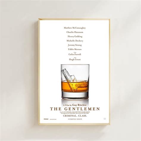 The Gentlemen 2020 Movie Poster regular Style Art Prints,home Decor ...