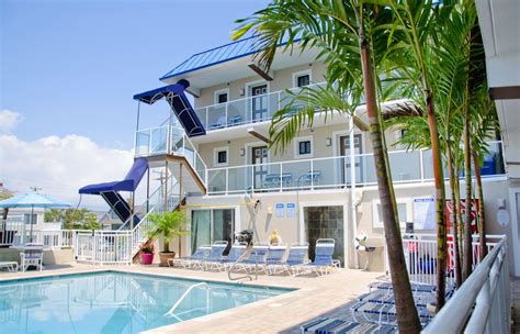 Gorgeous pool at our oceanfront hotel! LBI, NJ https://www.spraybeachinn.com/ | Beach hotels ...