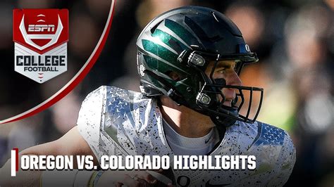 Oregon Ducks vs. Colorado Buffaloes | Full Game Highlights - Win Big Sports