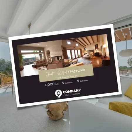 Luxury Real Estate Postcards | Mail In Minutes