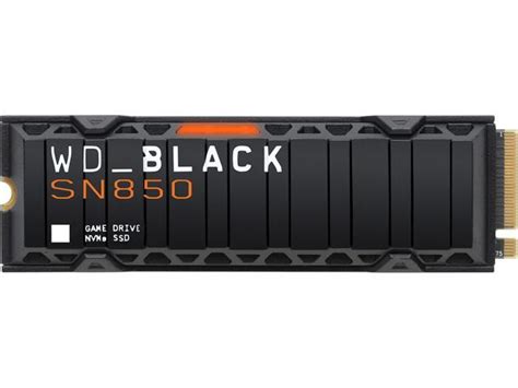 Western Digital WD BLACK SN850 NVMe M.2 2280 500GB PCI-Express 4.0 x4 3D NAND Internal Solid ...