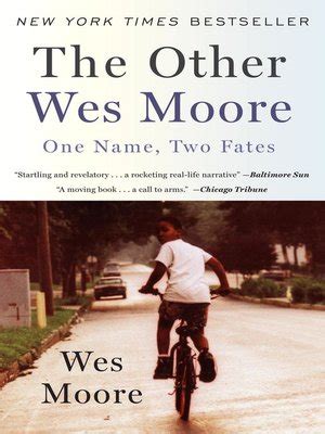 The Other Wes Moore by Wes Moore · OverDrive: Free ebooks, audiobooks ...