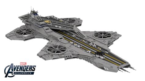 It Takes Over 22,000 Bricks Build A LEGO Avengers' Helicarrier Lego Marvel's Avengers, Avengers ...