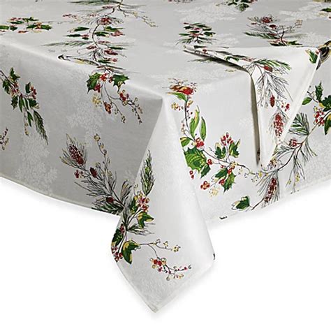 Lenox Winter Song Tablecloth - Bed Bath & Beyond