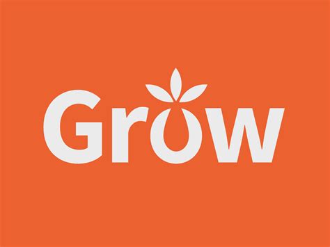 Grow Logo by Andrea Tamponi on Dribbble