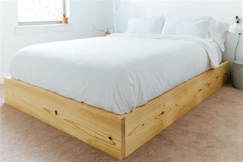 Easy QUEEN Bed Platform Plans — MAKER GRAY | Diy platform bed, Diy ...