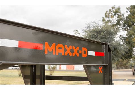 0 MAXX-D Trailers LDX LOW PROFILE TANDEM DUAL FLATBED GOOSENECK For Sale at MAXX-D Trailers