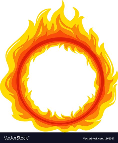 A fireball Royalty Free Vector Image - VectorStock