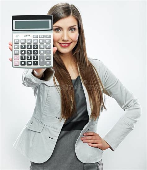 Woman Accountant Portrait. Young Business Woman Stock Image - Image of ...