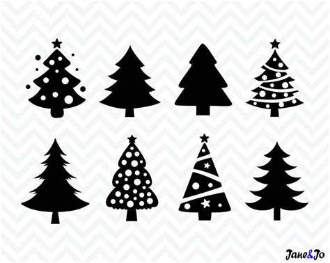 Christmas Tree Svg,christmas Svg,christmas Tree Cut File Svg,tree ...