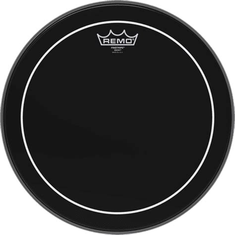 Remo ES-0614-PS 14" Inch Pinstripe Ebony – CamposMusic