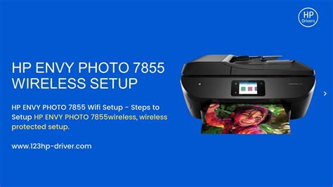 HP Envy Photo 7855 setup | wireless setup | Ink cartridge Install | USB connection - YouTube