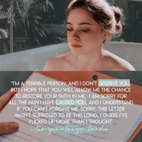 𝙟𝙪𝙡𝙞𝙖 | 🇧🇷 on Instagram: “ letter that hardin wrote to tessa in after we collided