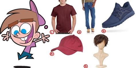 Dress Like Timmy Turner (The Fairly OddParents) Costume for Cosplay ...