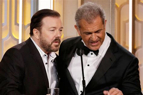 What Did Ricky Gervais Say to Mel Gibson at the Golden Globes?