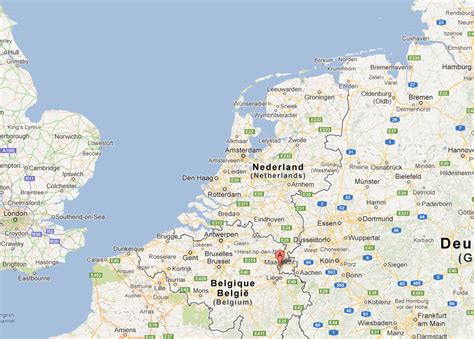 Maastricht Map - Netherlands