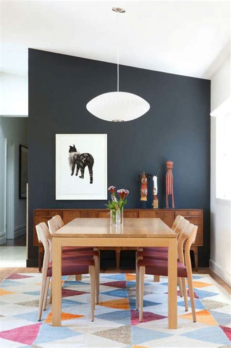 Grey wall | Dining room design, Dining room inspiration, Interior