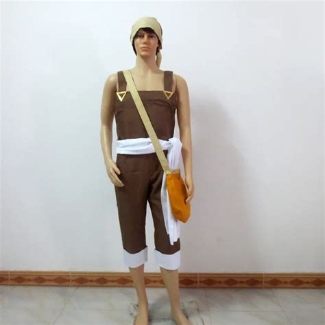 One piece Usopp Cosplay Costume Custom made Any Size-in Anime Costumes from Novelty & Special ...