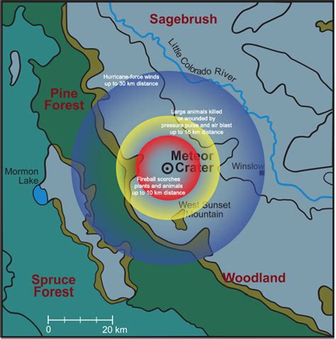 Earthly Musings - My Travel and Geology Blog: A "Ground Zero" Hike Into Meteor Crater, Arizona