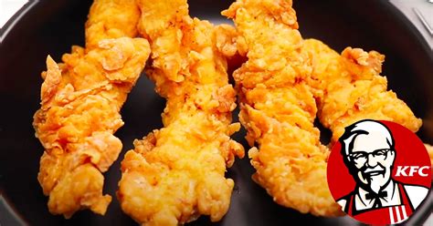 Copycat KFC Style Crispy Chicken Strips Recipe