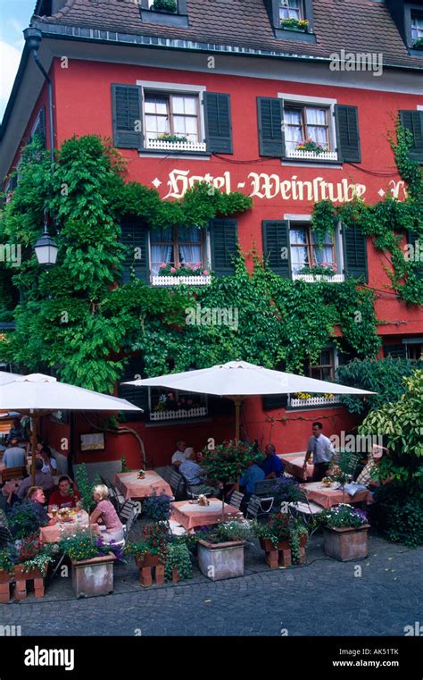 Hotel / Meersburg Stock Photo - Alamy