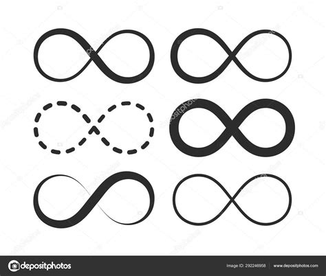 Infinity, eternity symbol. Stock Vector by ©Catelechka 292246958