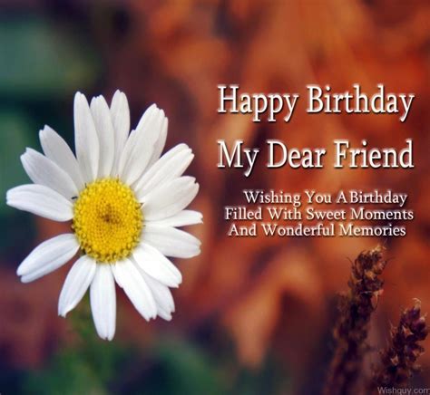 Birthday Wishes For Friend - Wishes, Greetings, Pictures – Wish Guy