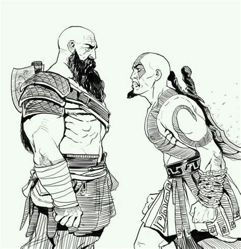 LORD OF GAMERS: God Of War Kratos Art Work