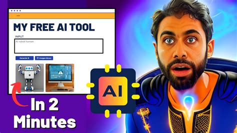 How To Create AI Tool In 2 Minutes Without Any Tech Skills - YouTube