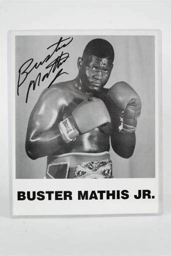 Signed Buster Mathis Jr Publicity Portrait (#0136) on Mar 11, 2023 | GWS Auctions Inc. in CA