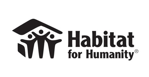 Habitat for Humanity logo black transparent PNG - StickPNG