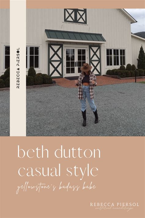 Casual Beth Dutton Style - Sartorial Meanderings