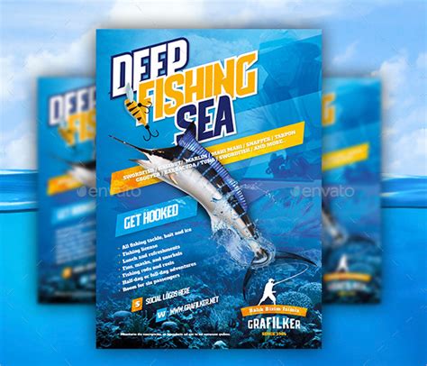 Fishing Flyer Template - 19+ Free & Premium Download