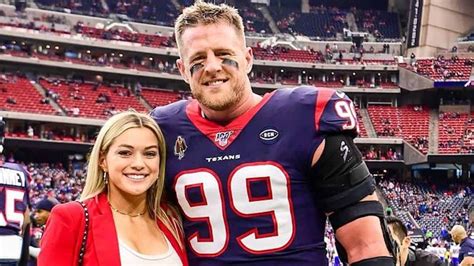 CONGRATULATIONS: NFL Star J.J. Watt Get Married Soccer Player Kealia Ohai