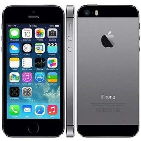 Apple iPhone 5S (ME432B/A) 16GB (Unlocked) GSM Smartphone - Space Grey ...