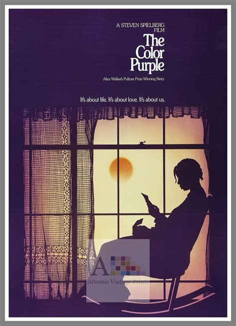 All About Movies The Color Purple Movie Poster One Sheet Whoopi ...