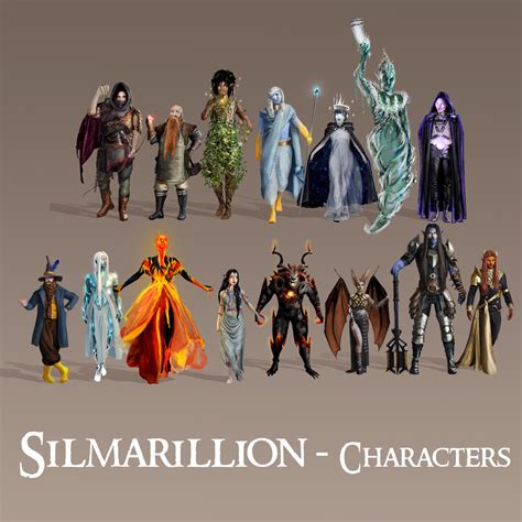 ArtStation - The Silmarillion - Character Concept Art