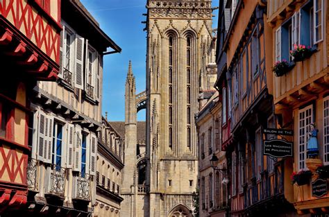 QUIMPER - Map of Quimper 29000 France