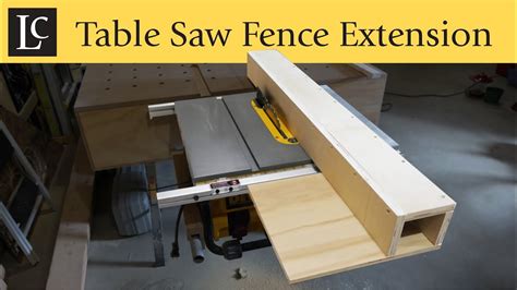 Table Saw Rip Fence Extension | Brokeasshome.com