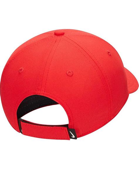 Nike Men's Red Club Performance Adjustable Hat - Macy's