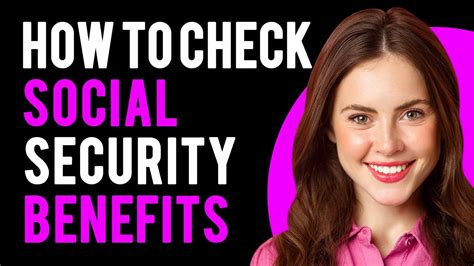 How To Check Social Security Benefits (Check Eligibility for Social Security Benefits) - YouTube